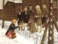 鐵絲網上的小花